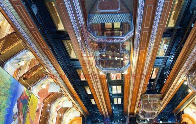 Complete elevators and escalators